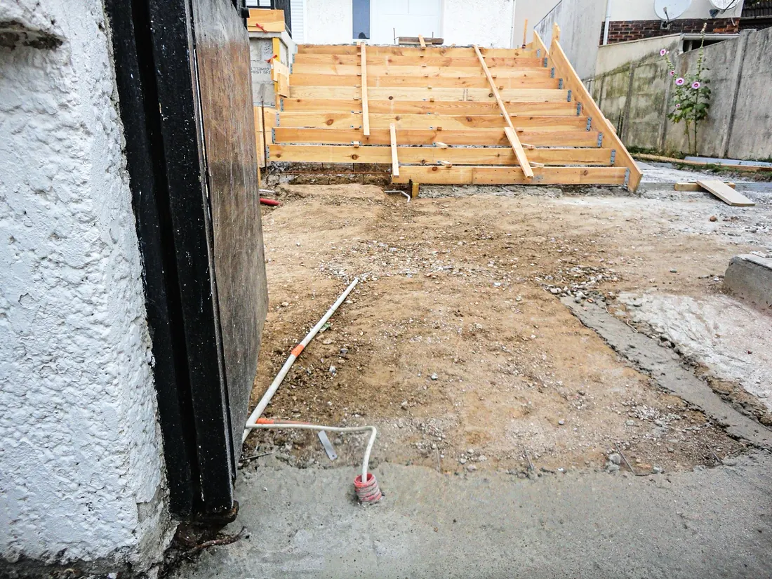 Aménagement extérieur, Champigny-sur-Marne : travaux en cours, photo 5