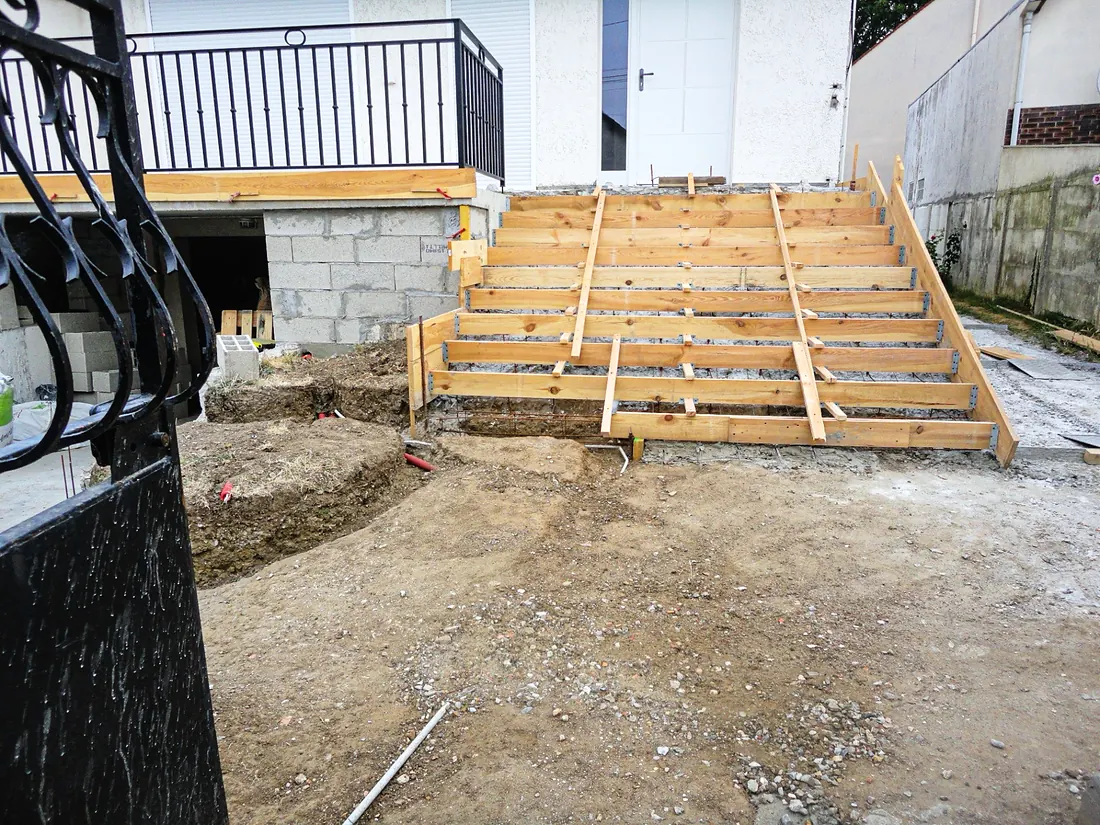 Aménagement extérieur, Champigny-sur-Marne : travaux en cours, photo 6