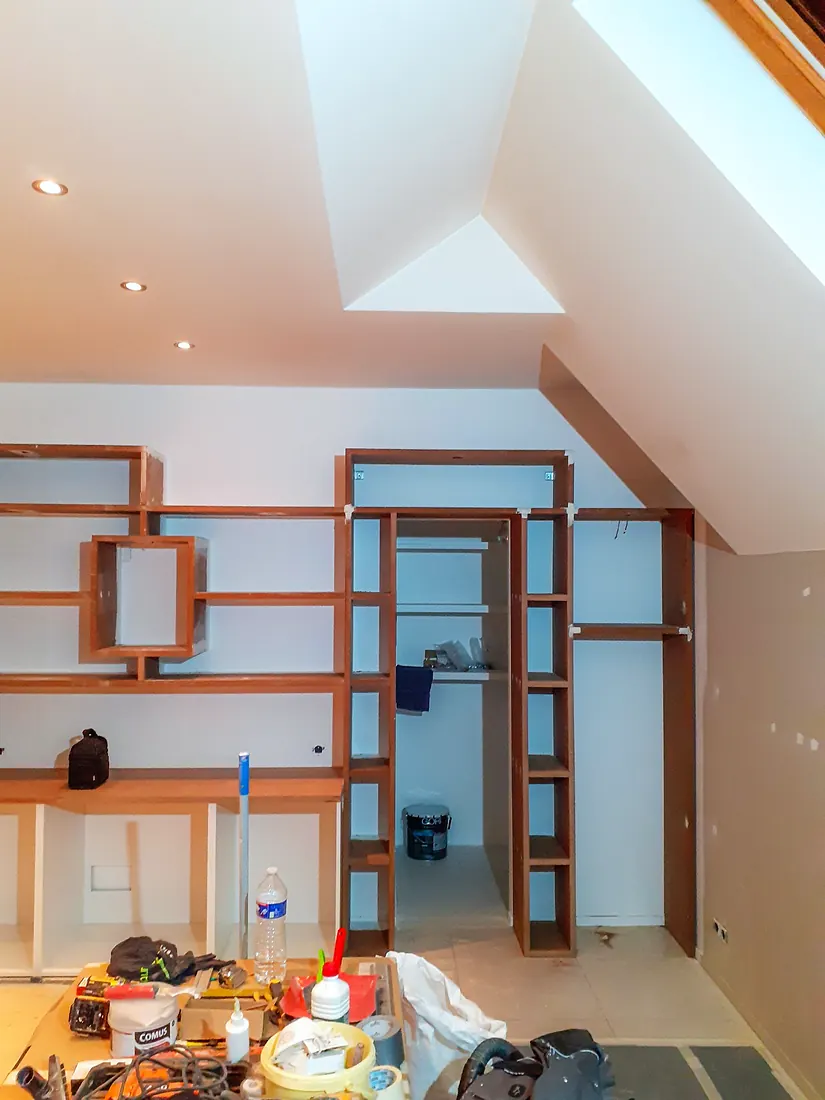 Aménagement intérieur, Créteil : travaux en cours, photo 8